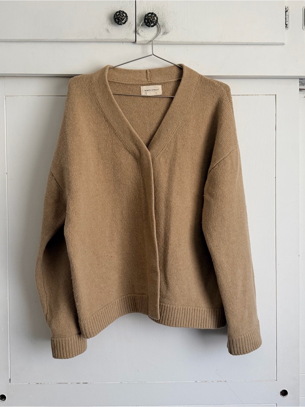 James Street Co. Oversized Wool Cardigan